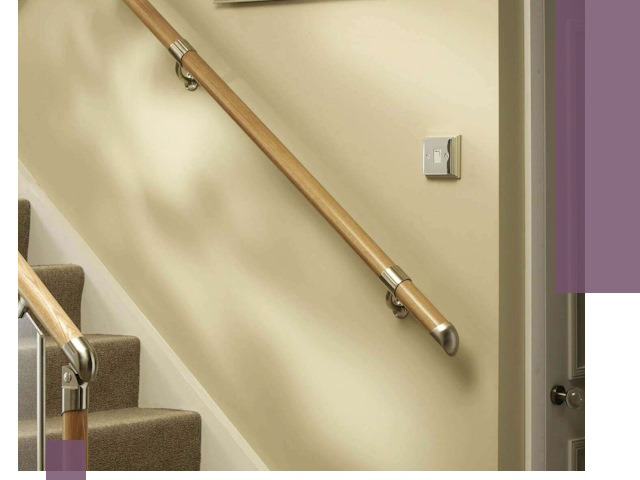 Монтаж пристенных поручней профессионально в Краснокамске