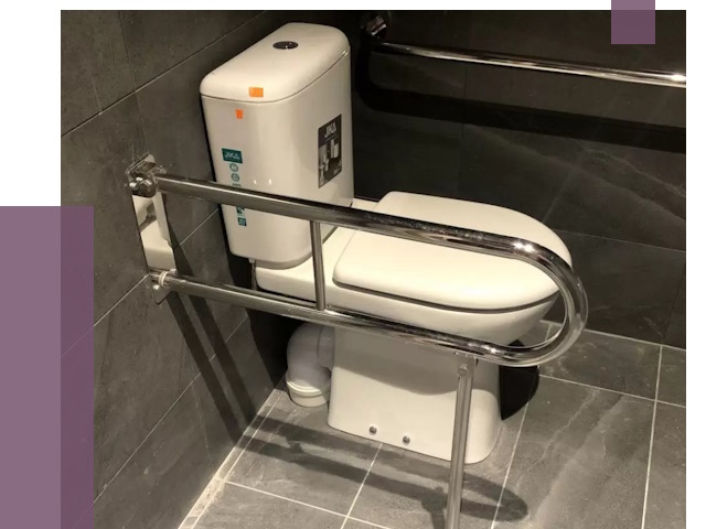 Поручни для санузлов в Краснокамске от 4258 руб.  | ПРОЛЁТ-Кнм